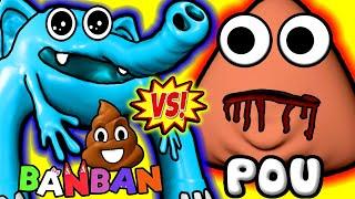 POU EN GARTEN OF BANBAN??  FINAL SECRETO | La Venganza de Pou VS Coach Pickles | Juegos y Gameplays