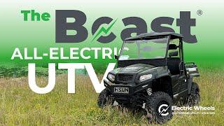 UTV | Electric UTV | The Beast from Electric Wheels - HiSun Sector Lithium-Ion 15 kW