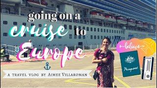 EUROPEAN CRUISE VACATION (part 1: London, Guernsey, Ireland)  | Crown Princess | Aimee Villaroman