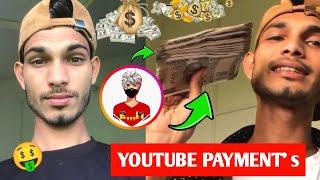 My First Payment From YouTube  | BADSHA 999M