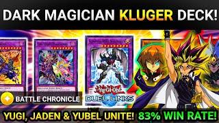 THIS DEFEATS EVERYTHING!? | INSANE DARK MAGICIAN KLUGER DECK! | 83% WIN RATE! [Yugioh Duel Links]