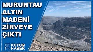 Dünya'nın 1 numaralı Altın Madeni Muruntau. Dev Çukardan Yılda 2 Milyon Ons Altın Çıkarılıyor