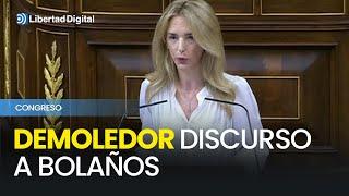 Demoledor discurso de Cayetana Álvarez de Toledo a Bolaños en el Congreso