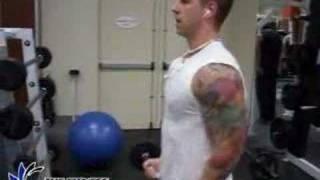 Easy Bar Curls (TheFitnessBlueprint.com)