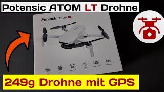 Potensic ATOM LT 249g Drohne für Anfänger mit Kamera GPS Follow Me Tracking Funktion