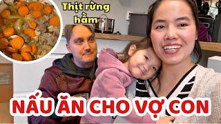 Jyri Stews Wild Meat. Save the Best for Your Wife and Children - Thuy Jyri Family Finland