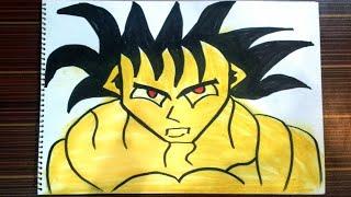 How to draw a Goku| Dragon ball z