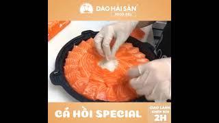 [SUSHI & SASHIMI] ĐẢO HẢI SẢN | CÁ HỒI SPECIAL