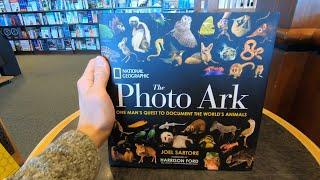 NATIONAL GEOGRAPHIC THE PHOTO ARK ONE MAN'S QUEST TO DOCUMENT THE WORLD'S ANIMALS BOOK CLOSE UP LOOK