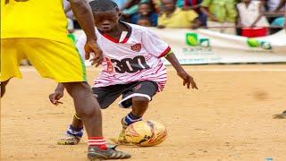 8-year-old African boy with brilliant skills for professional football | kids skills in african 