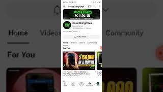 PoundKingForex Channel | Stay Alert | Forex Trading Video| Scammer | Cheater Watch This Video