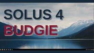 Solus 4 Budgie - Lange musste man darauf warten! - SOLUS 4 DEUTSCH