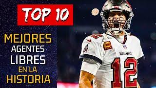 Top 10: MEJORES AGENTES LIBRES en la HISTORIA | NFL Español 2025