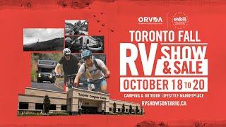 ORVDA Toronto Fall RV Show and Sale 6Sec