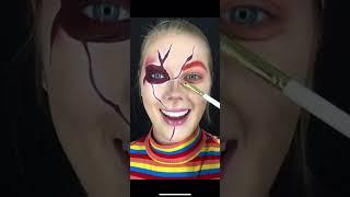 CHUCKY DOLL SFX Makeup Transformation #shorts