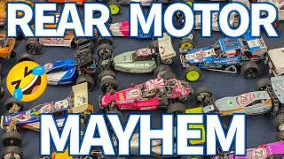 Rear Motor MAYHEM!  Carnosa RC Park RWD杯第2戦 リアモーター2WDラジコンのレース Genova, Dirt Master, BBX and more!