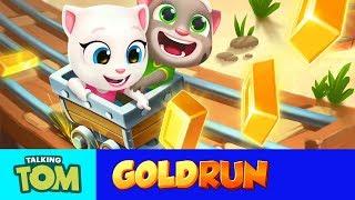  Wild West Chase - Talking Tom Gold Run (NEW UPDATE GAMEPLAY)