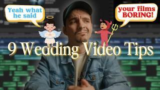 How To Make A Boring Wedding Video Interesting - 9 Video Editing Tips