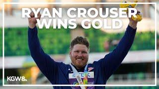 Ryan Crouser wins gold at World Athletics Championships