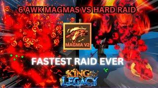 The FASTEST raid (King legacy)