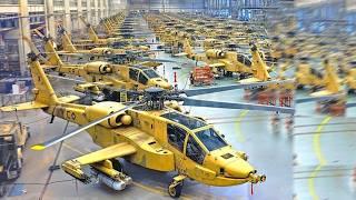 Top-Secret US Helicopter Factory – Assembly plant from Start to Finish