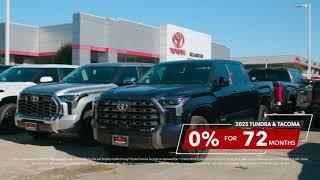 Tacoma and Tundra Offer Toyota of Richardson