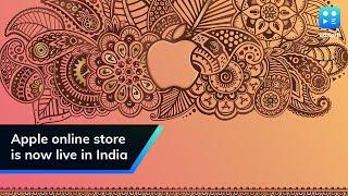 Apple online store is now live in India