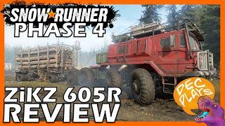 ZiKZ 605R - Quick Truck Review! Yay/Nay - Snowrunner Phase 4