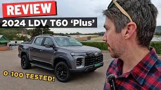 2024 LDV T60 Max Plus review: 0-100 & POV test drive