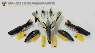 MACROSS (ROBOTECH) VF-1S VALKYRIE CUSTOM VF-001S AND SUPER PARTS SCRATCH BUILD