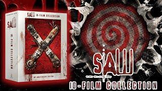 Saw 10 - Film Collection 20th Anniversary Blu-ray Unboxing