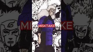 Big mistake in naruto anime#narutoinhindi #animeinhindi #shorts