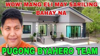 MANG ELI MAY BAGONG BAHAY PALA NA PINAPAGAWANG SARILI. (GOODVIBES)