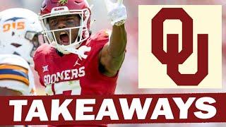 Takeaways from Oklahoma's Win Over UTEP