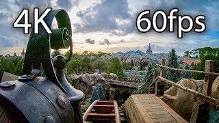 Seven Dwarfs Mine Train front seat on-ride 4K POV @60fps WDW Magic Kingdom