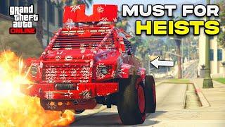 Best Vehicles For HEISTS in GTA Online! (Useful Vehicles To Use in Heist Missions)