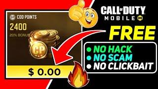 How To get FREE CP in Cod mobile 2024