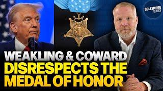 U.S. MARINE Reacts to Donald Trump's BELITTLING MEDAL OF HONOR RECIPIENTS!