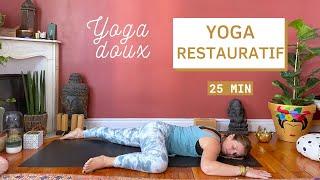 Yoga restauratif anti fatigue: reset profond (avec fond musical)