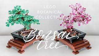 LEGO BOTANICAL COLLECTION 10281 | Bonsai + Japanese cherry blossom tree unboxing and speed build