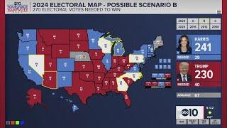 Presidential Election 2024: Electoral Map Latest — 5 p.m. Update