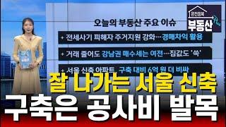 재건축 공사비 인상에 부담금까지. 서울 신축 아파트가 구축보다 6억 비싸