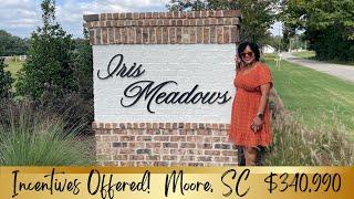 New Homes in Spartanburg County | DRB Homes | Iris Meadows | Moore, SC