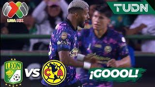 ¡EL BUFFALO! Gol de Aguirre y se empata | León 1-1 América | Liga Mx -AP2024 - J11 | TUDN