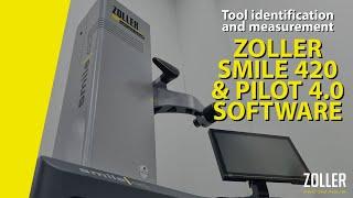 Semi automatic tool identification and measurement | ZOLLER Smile 420 with Pilot 4.0 software