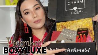 BOXYCHARM BOXYLUXE Diciembre 2020 reseña en español / BOXYLUXE December 2020 Unboxing 