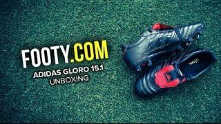 Adidas Gloro 15.1 Black/Red Unboxing- FOOTY.COM