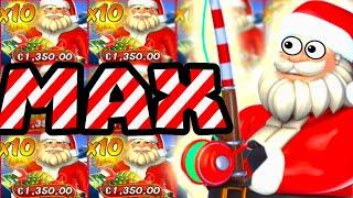 MY FIRST EVER X10 MAX BONUS  CHRISTMAS BIG BASS BONANZA  SLOT MEGA BIG WINS  FINAL LEVEL‼️