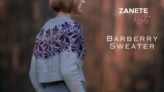 Pattern deep-dive: Barberry Sweater by Zanete Knits