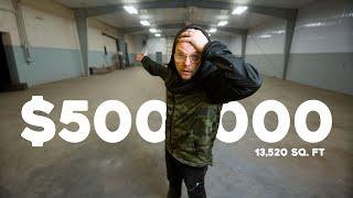 I Bought a Huge WAREHOUSE for my YouTube Studio!